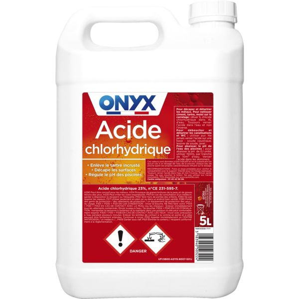 ACIDE CHLORYDRIQUE 23% 5L