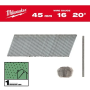 Boite de 2000 clous de finition gauge 16, 20° galvanisés 45mm