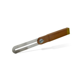 Fausse équerre manche en bois 200 mm