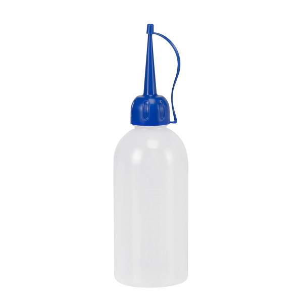 Burette 250 ml PE transparent avec couvercle