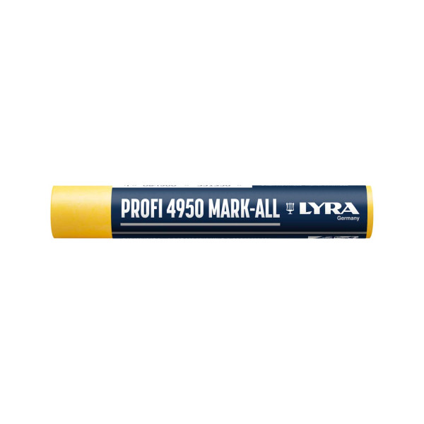 Craie Universelle MARK-ALL 15mm Jaune - Boite de 12