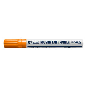 Marqueur Peinture 1-4mm Orange LYRA INDUSTRY - Boite de 10