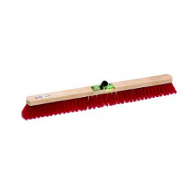 Balai de cantonnier Pro PVC rouge 80cm