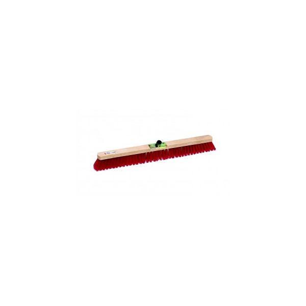 Balai de cantonnier Pro PVC rouge 80cm