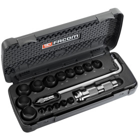 Coffret d'emporte-pièces pour joints 18 pièces  - FACOM 245.J1A