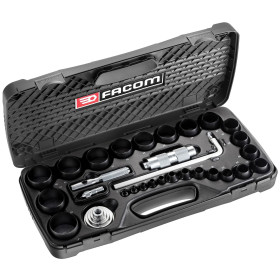 Coffret d'emporte-pièces pour joints 26 pièces  - FACOM 245.J2A
