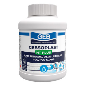GEBSOPLAST HT PLUS - POT PLASTIQUE 250ML AVEC PINCEAU