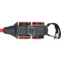 Cordon prolongateur avec bloc mobile 4 prises avec clapets 10m