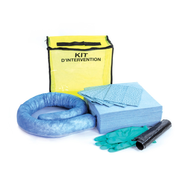 Kit anti-pollution hydrocarbure - Sac Absorption : 20 L