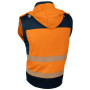 Veste haute visibilité softshell 2 en 1 - Doublée polaire