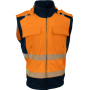 Veste haute visibilité softshell 2 en 1 - Doublée polaire