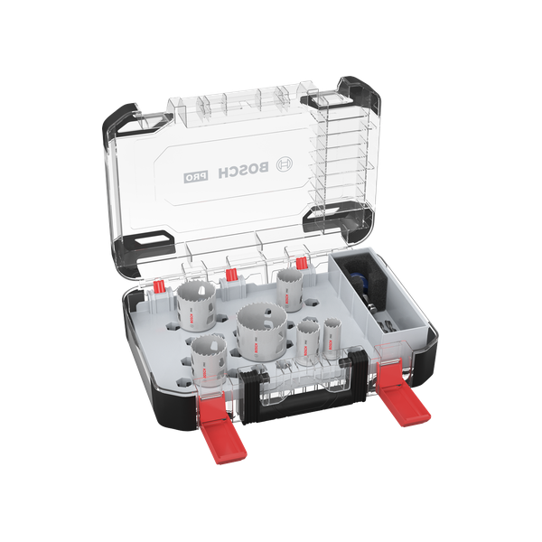 Coffret de 6 scies trépans PRO Multi Material PC Plus Ø22 29 35 44 51 64
