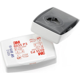 Filtre à particules 3M P3 R K6035 - BOITE DE 10 PAIRES