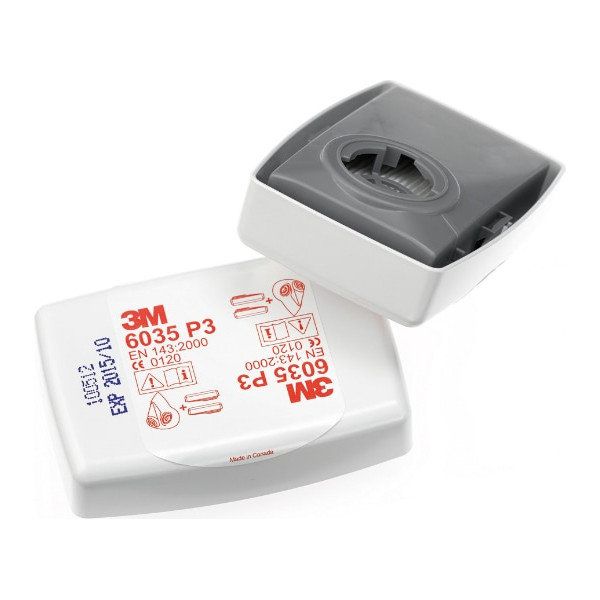 Filtre à particules 3M P3 R K6035 - BOITE DE 10 PAIRES