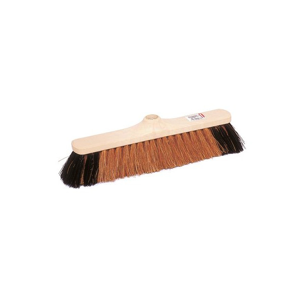 Balai coco naturel 38cm renfort moustache