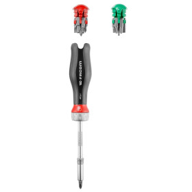 Tournevis PROTWIST à cliquet + 15 embouts de vissage - FACOM ATCL.1PB