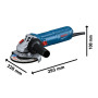 Meuleuse angulaire GWS 12-125 Professional