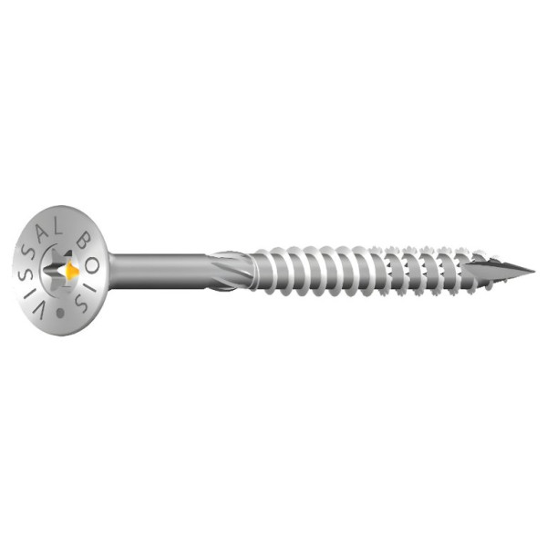 Vis bois et aggloméré TF TTAP zinguée  TORX 15 -  3.5X16