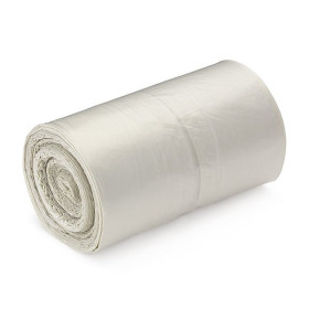 ROULEAU DE 50 SACS POUBELLES 1000L PERFORES INCOLORE