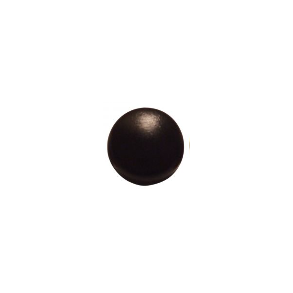 Cache vis tete bombée Polyethylene noir pour vis D.4.8MM