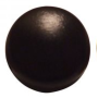 Cache vis tete bombée Polyethylene noir pour vis D.4.8MM