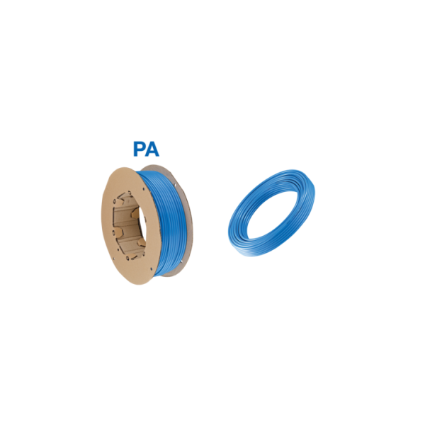 TUBE POLYAMIDE BLEU 6X8 - COURONNE DE 100M