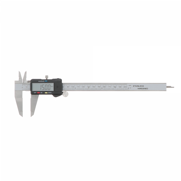 PIED A COULISSE DIGITAL INOX STANDARD 200 - ECRAN 40X16MM