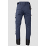 Pantalon stretch LMA FICTION zéro métal - Bleu marine