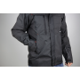 Veste bicolore stretch LMA AXONE - Gris nuit / Noir
