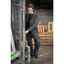 Veste bicolore stretch LMA AXONE - Gris nuit / Noir