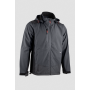 Blouson softshell bicolore LMA ROCK Gris nuit