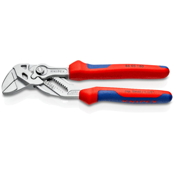 Pince clé KNIPEX avec poignées multimatières