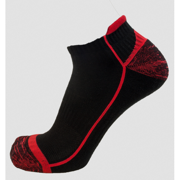 Lot de 2 paires de chaussettes basses LMA POSEIDON NOIR