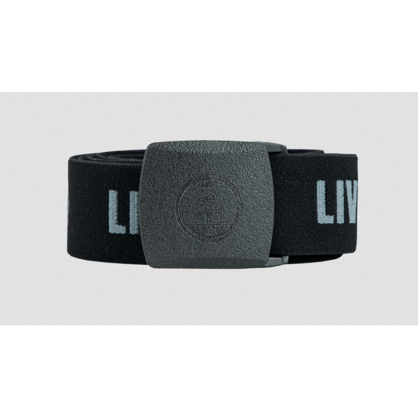 Ceinture sangle elastique avec boucle plastique gravée