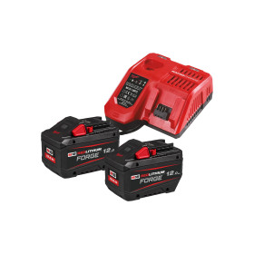 Pack 2 batteries FORGE 18V 12.0Ah avec chargeur M12-18FC