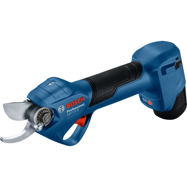 Sécateur sans-fil BOSCH GGP 12V-25 avec 2 batteries 12V 3Ah et chargeur