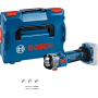 Défonceuse plaquiste sans-fil BOSCH GCU 18V-30 SOLO L-BOXX - 3 PINCES + 2 FORETS