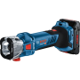 Défonceuse plaquiste sans-fil BOSCH GCU 18V-30 SOLO L-BOXX - 3 PINCES + 2 FORETS