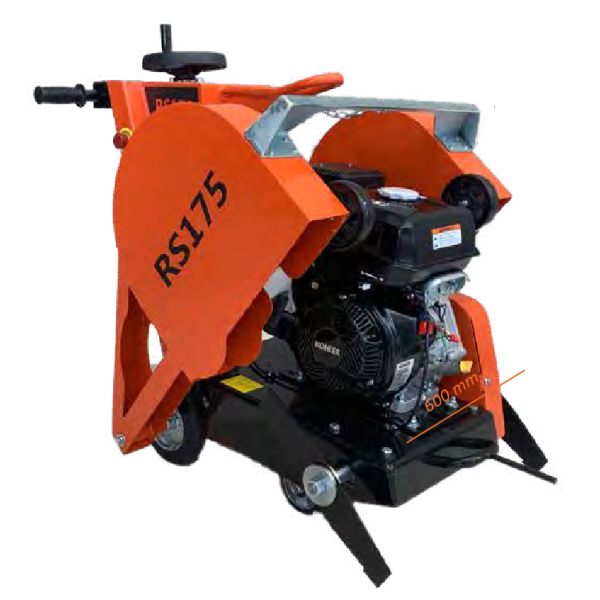 Scie à sol motorisation KOHLER spéciale découpe d’étanchéité RS175