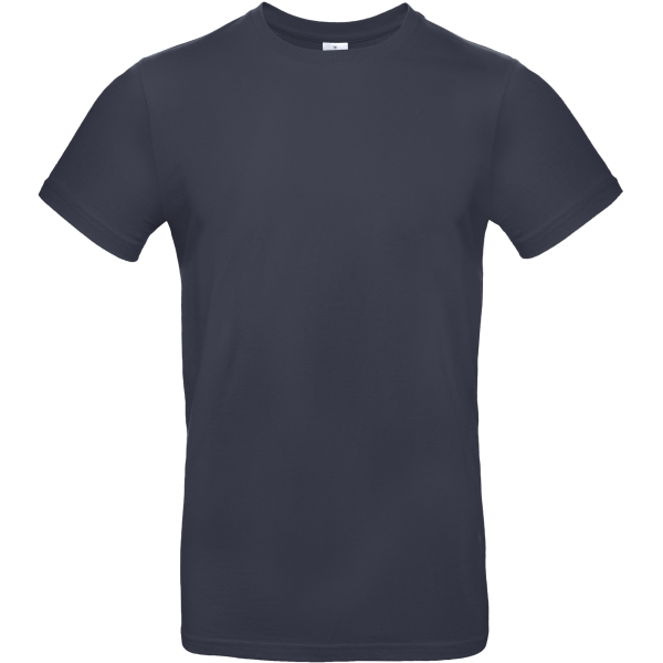 TEE SHIRT MANCHES COURTES BLEU MARINE