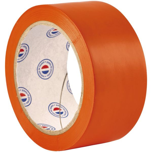 Ruban adhésif PVC ORANGE 30MX48MM