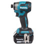 Visseuse à chocs LXT MAKITA DTD173RTJ  180 Nm avec 2 batteries 18V 5 Ah, chargeur en MACPAK