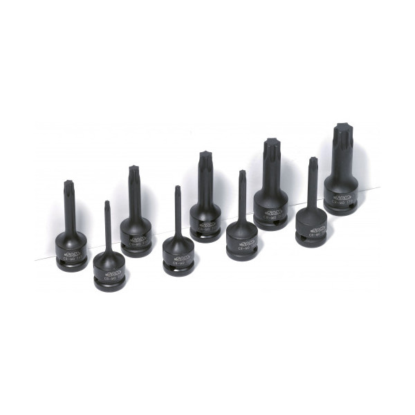 Douille tournevis 1/2" à chocs longue TORX - SAM NST-