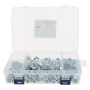 Coffret écrous hexagonaux zingués - 530 PIECES