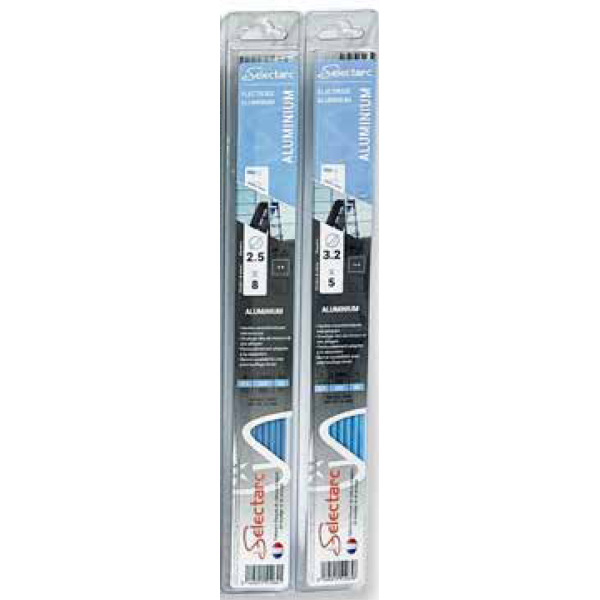 Electrode ALUMINIUM en blister