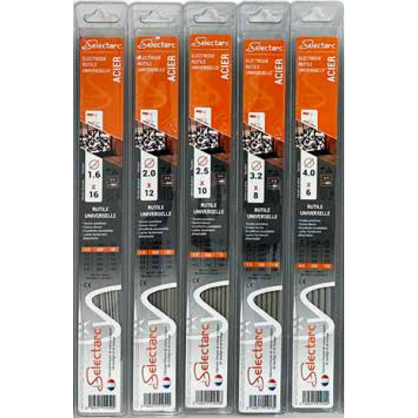 Electrode rutile ACIER en blister