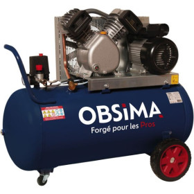Compresseur mobile OBSIMA 100L 21/100 - Monophasé