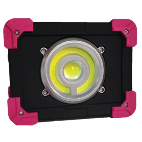 Projecteur portable 10W 1000LM IP65 - OCTOBRE ROSE