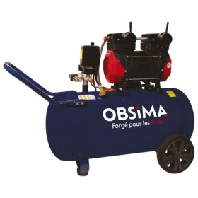 Compresseur silencieux sans huile OBSIMA 50L 13/50 - Monophasé