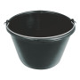 Seau plastique noir 16 litres